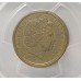 AUSTRALIA 2000 . ONE 1 DOLLAR COIN . ERROR . MULE . STRUCK ON TEN 10 CENTS